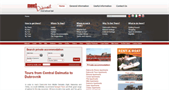 Desktop Screenshot of meetdubrovnik.com